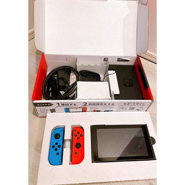 任天堂(ニンテンドウ)の新品・格安Nintendo Switch スイッチ本体 エンタメ/ホビーのゲームソフト/ゲーム機本体(家庭用ゲーム機本体)の商品写真