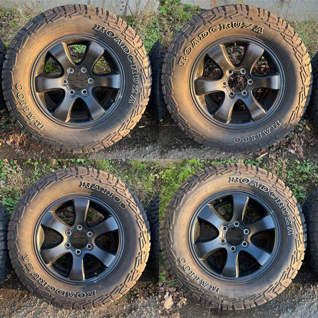 265/65r17 265/65/17タイヤホイールセット　プラド120