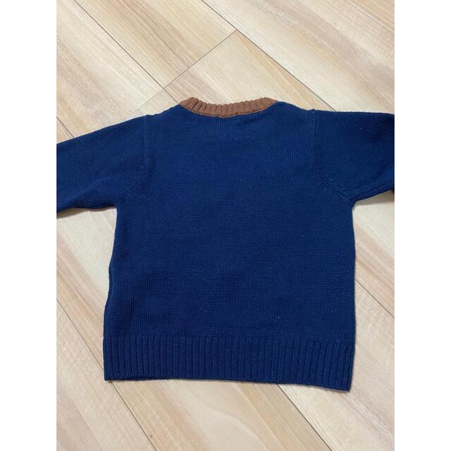 mikihouse(ミキハウス)のセーター　ニット　プッチー キッズ/ベビー/マタニティのキッズ服男の子用(90cm~)(ニット)の商品写真