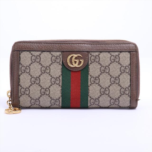 Gucci(グッチ)のGUCCI オフィディアGGスプリーム ジップアラウンドウォレット 長財布 レディースのファッション小物(財布)の商品写真