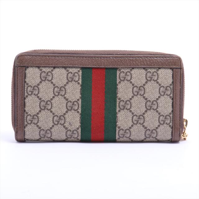 Gucci(グッチ)のGUCCI オフィディアGGスプリーム ジップアラウンドウォレット 長財布 レディースのファッション小物(財布)の商品写真