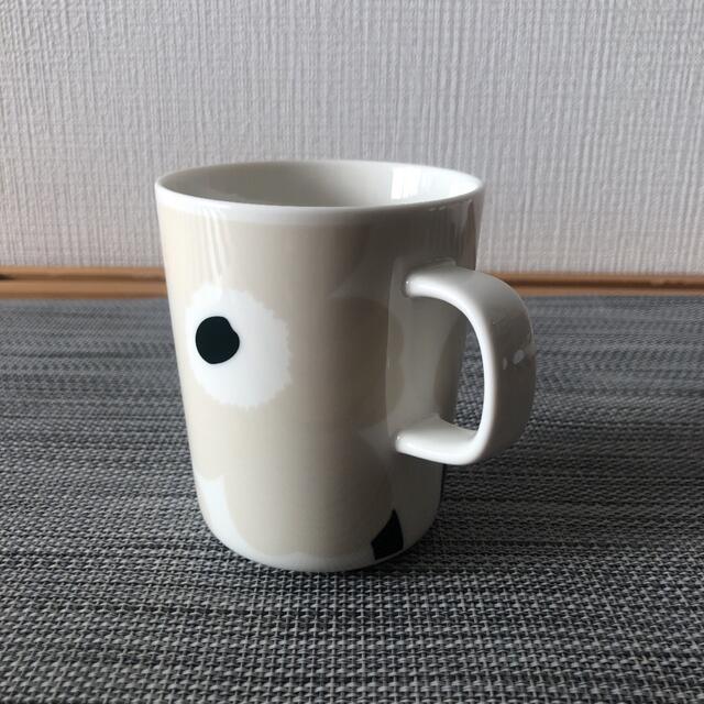 marimekko(マリメッコ)のマリメッコ マグカップ ウニッコ ベージュ×ダークグリーン　250ml インテリア/住まい/日用品のキッチン/食器(食器)の商品写真