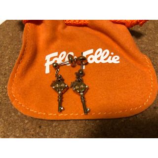 フォリフォリ(Folli Follie)のセール⭐︎美品⭐︎フォリフォリ　ハッピークローバー　keyピアス(ピアス)