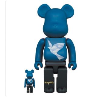 メディコムトイ(MEDICOM TOY)の新品未使用BE@RBRICK × René Magritte100%400%(その他)