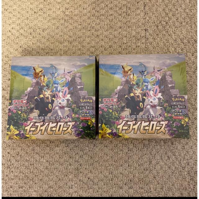 シュリンク付き・新品未開封】ポケモンカード イーブイヒーローズ 2BOX ...