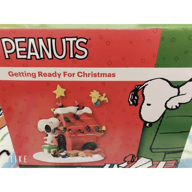 PEANUTS(ピーナッツ)のスヌーピー デパートメント56 フィギュア ハウス クリスマス インテリア/住まい/日用品のインテリア小物(置物)の商品写真