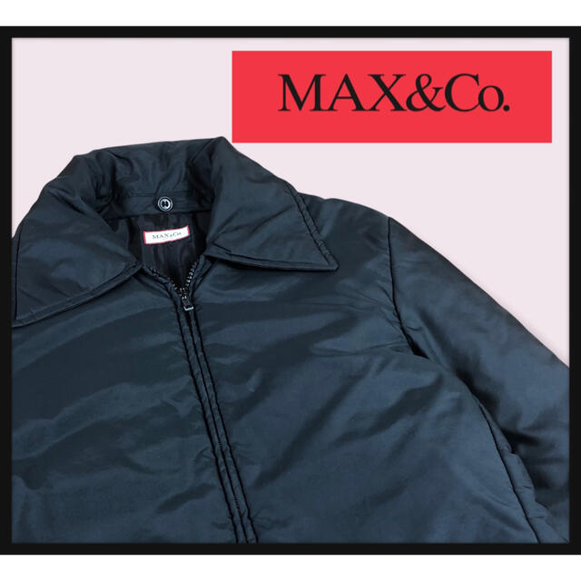 【美品　MAX&COダウンコート】マックスアンドコー　ロング丈　ダウンジャケットジャケット/アウター