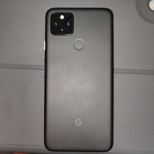 Google Pixel(グーグルピクセル)のGoogle Pixel 4a 5G 128GB Just Blackおまけ付き スマホ/家電/カメラのスマートフォン/携帯電話(スマートフォン本体)の商品写真