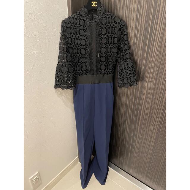 ネイビーシー 新品 Moon Young Hee パリコレ ワンピース RLINE071208