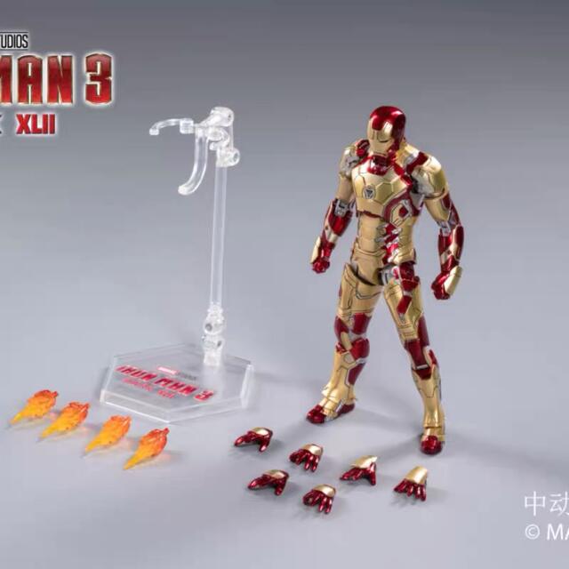 ZDTOYS 中動玩具 MARVEL アイアンマン マーク42 フィギュア の通販 by