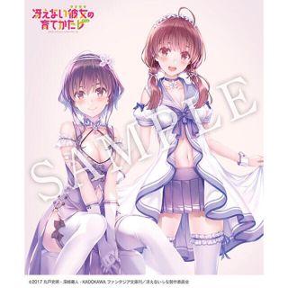 【冴えカノ】波島出海 ランジェリーver 購入特典 A3 クリアポスター