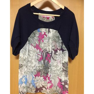 ツモリチサト(TSUMORI CHISATO)のツモリチサト フラワートップス(シャツ/ブラウス(半袖/袖なし))