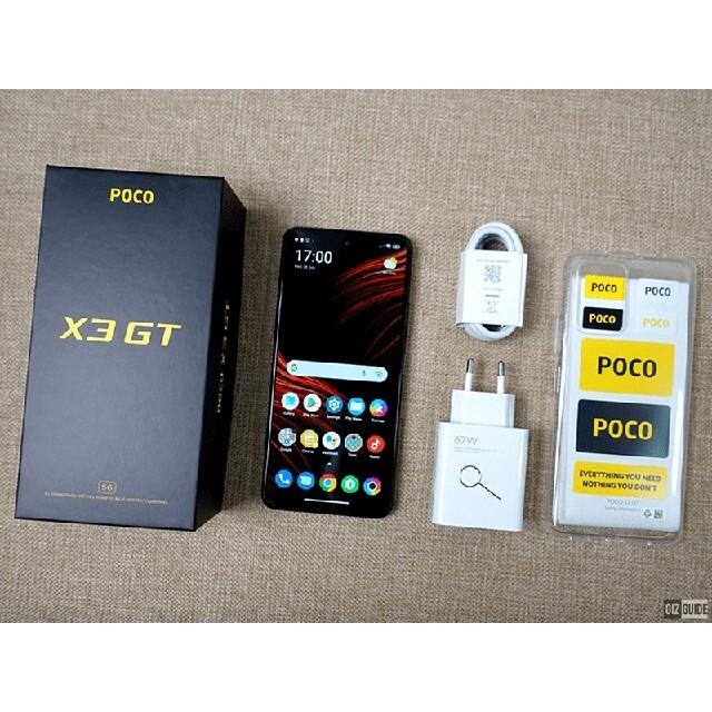 Poco X3 GT 8GB/128GB 黒 グローバル版 5G　 SIMフリー スマホ/家電/カメラのスマートフォン/携帯電話(スマートフォン本体)の商品写真