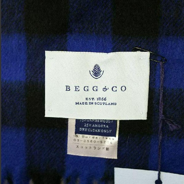 【009】ベグアンドコー  マフラー    新品  BEGG＆CO