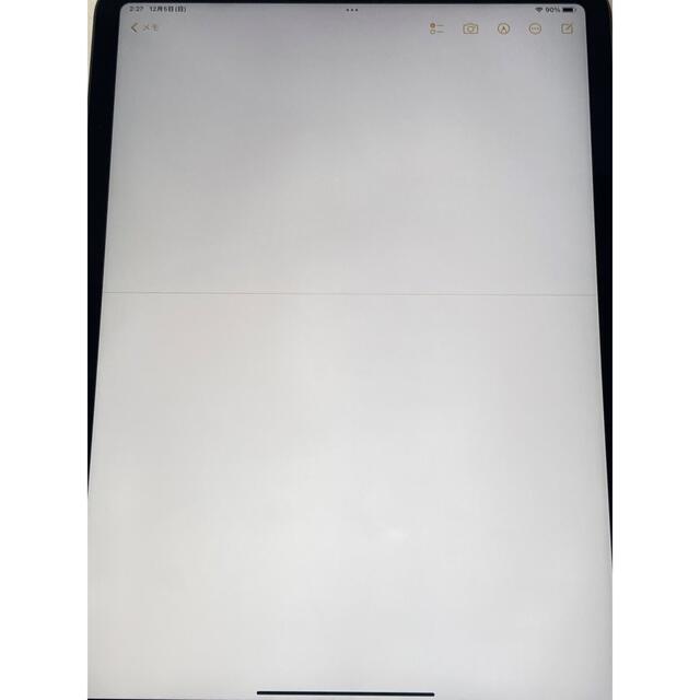 タブレットiPad Pro 11インチ 第2世代 256GB スペースグレイ 訳あり特価