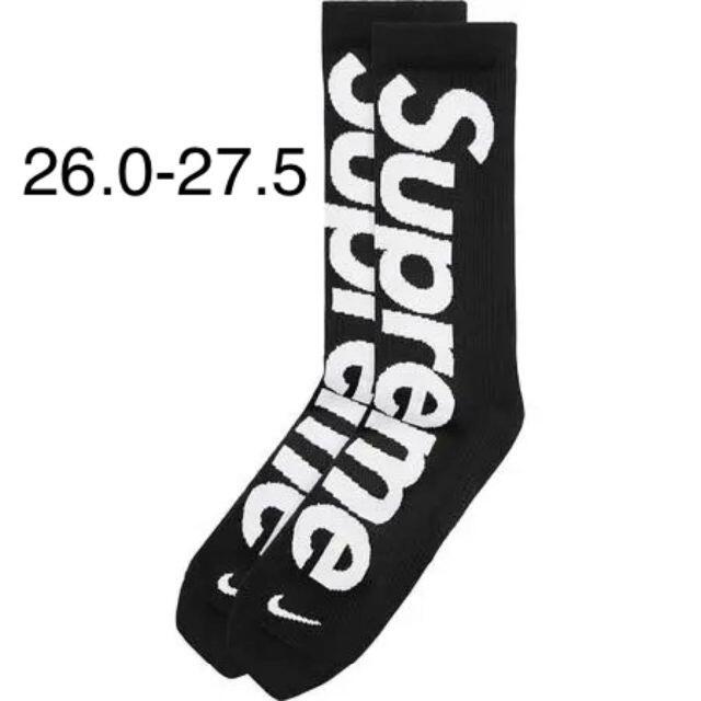 Supreme / Nike Lightweight Crew Socks 黒