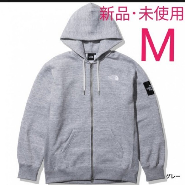 THE NORTH FACE(ザノースフェイス)のノースフェイス  スウェットパーカー スクエアロゴフルジップ メンズのトップス(パーカー)の商品写真