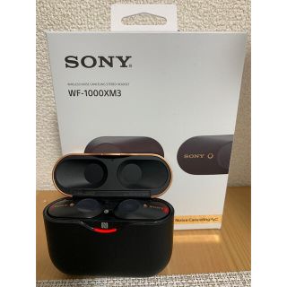 ソニー(SONY)のワイヤレスイヤホン　wf-1000xm3 sony ソニー(ヘッドフォン/イヤフォン)