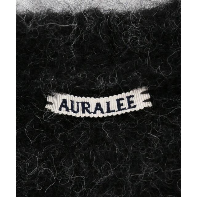 AURALEE アルパカウール スーパーライトニット カーディガン 20aw メンズのトップス(ニット/セーター)の商品写真