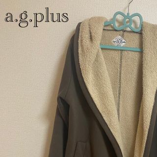 エージープラス(a.g.plus)のコート　ロング　ジャケット　A.G.plus✨ジャンバー✨レディース　冬服　(ロングコート)