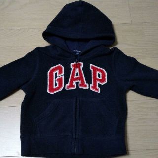 ベビーギャップ(babyGAP)のbabygap フリース　パーカー 90(ジャケット/上着)