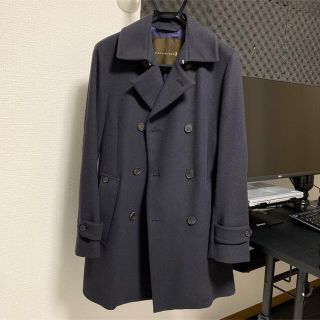 マッキントッシュ(MACKINTOSH)のマッキントッシュ　フェトラー　ネイビー　 ショート丈　ウール　コート　(トレンチコート)