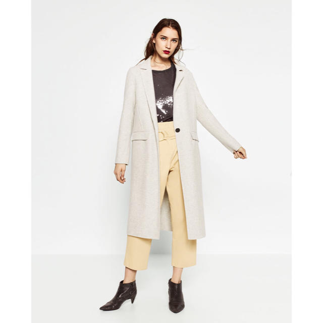 ZARA(ザラ)のZARA チェスターコート レディースのジャケット/アウター(チェスターコート)の商品写真