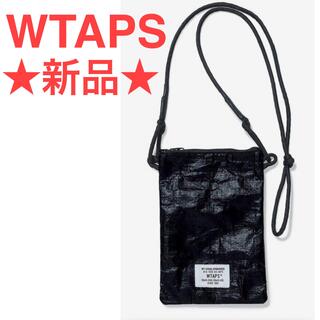 ダブルタップス(W)taps)の【新品】WTAPS ショルダーバッグ 21SS BLACK ダブルタップス(ショルダーバッグ)