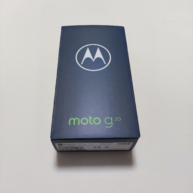 新品未開封　モトローラ moto g30　ダークパール　納品書付　送料無料