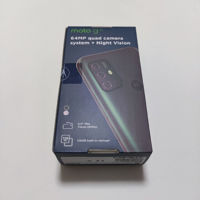 新品未開封　モトローラ moto g30　ダークパール　納品書付　送料無料