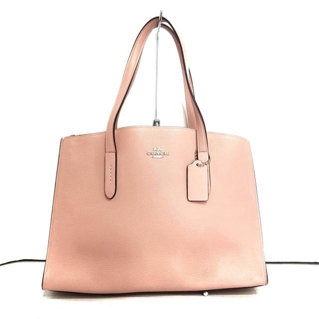 COACH - コーチ トートバッグ美品  25137 ピンク