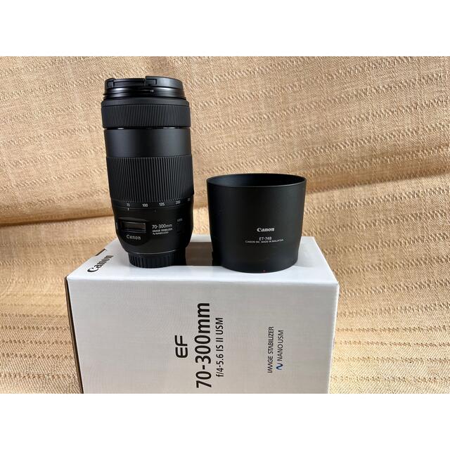 キャノンEF70-300 F4-5.6 ISⅡ USM +キャノンレンズフード 最新最全の