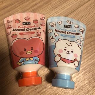 ビーティーイシビル(BT21)のBT21 パヒュームハンドクリーム　TATA テテ(ハンドクリーム)