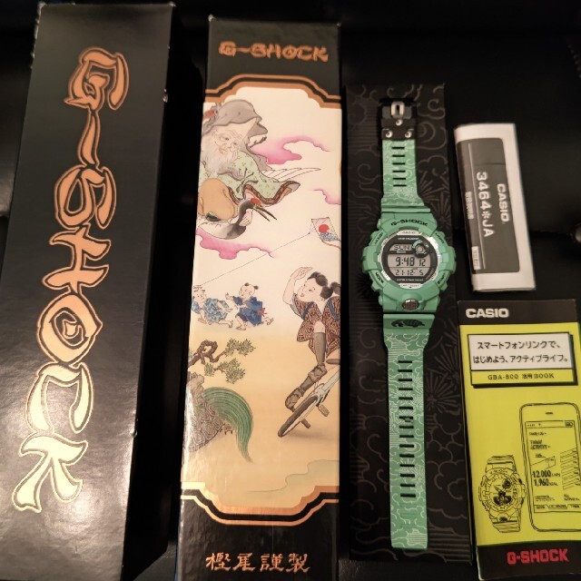 G-SHOCK(ジーショック)のG-SHOCK GBD-800SLG-3JR福禄寿モデル メンズの時計(腕時計(デジタル))の商品写真