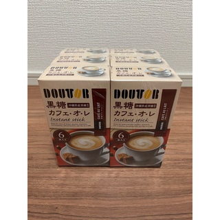 ドトール DOUTOR スティック 黒糖 カフェオレ 6箱 36本(コーヒー)