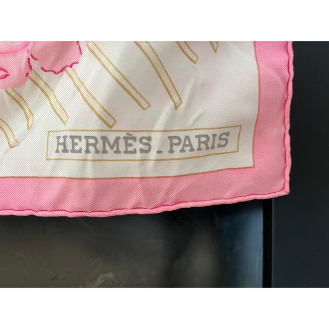HERMES エルメス スカーフ 芍薬 HERMES エルメス スカーフ 芍薬
