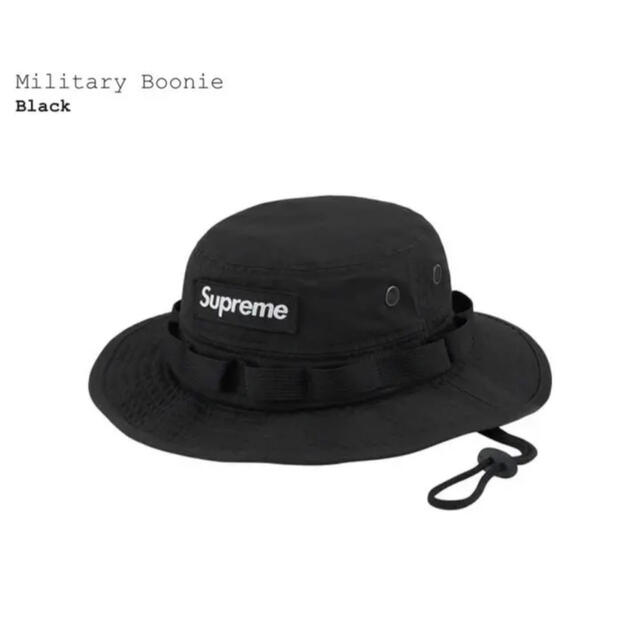 Supreme / MILITARY BOONIE (M/L) 黒