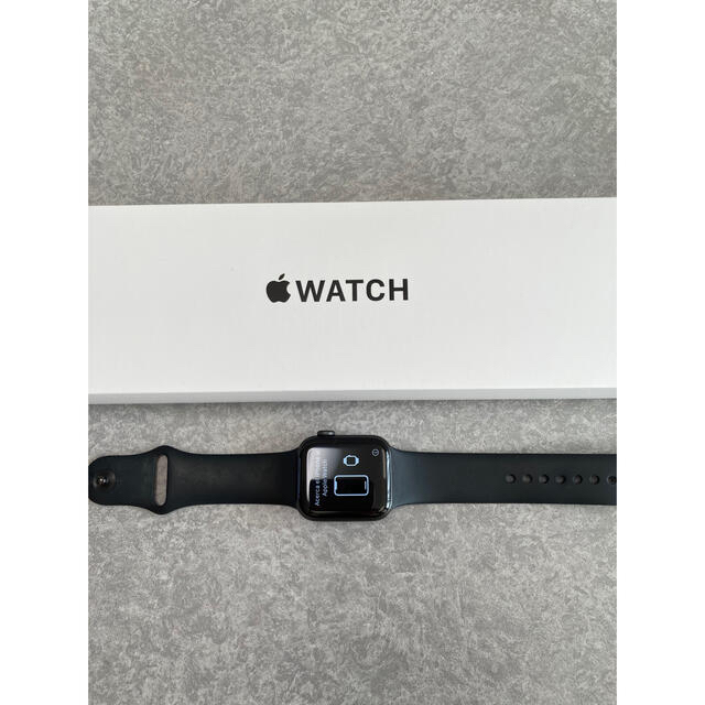 Apple Watch(アップルウォッチ)のApple watch SE Space grey 40mm ブラックバンド メンズの時計(腕時計(デジタル))の商品写真