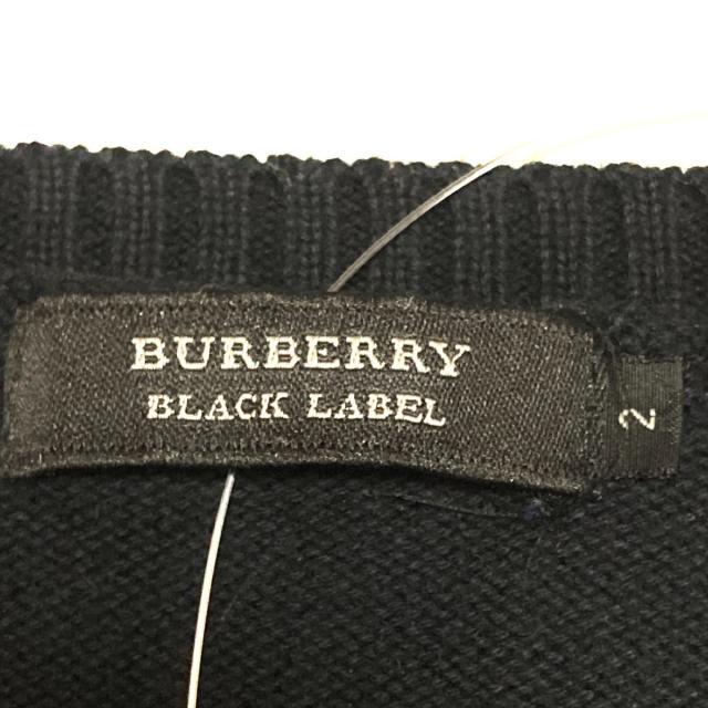 BURBERRY バーバリーブラックレーベル 長袖セーターの通販 by ブランディア｜バーバリーブラックレーベルならラクマ BLACK LABEL - 新作低価