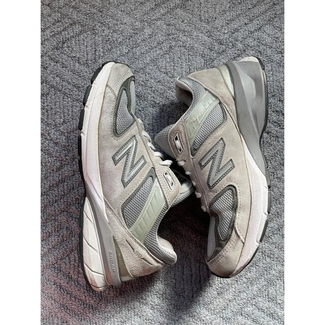 NewBalance990GL5 Grey 25.5cm