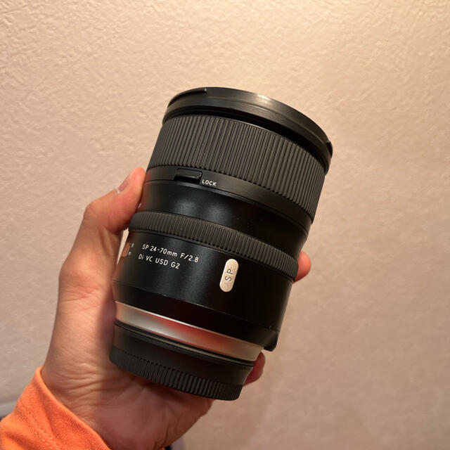 TAMRON(タムロン)のTAMRON SP 24-70mm F2.8 Di VC USD G2Canon スマホ/家電/カメラのカメラ(レンズ(ズーム))の商品写真