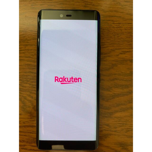 Rakuten(ラクテン)のRakuten Hand ブラック スマホ/家電/カメラのスマートフォン/携帯電話(スマートフォン本体)の商品写真