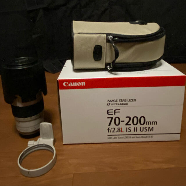 Canon(キヤノン)の美品　Canon EF70-200mm F2.8L IS II USM スマホ/家電/カメラのカメラ(レンズ(ズーム))の商品写真