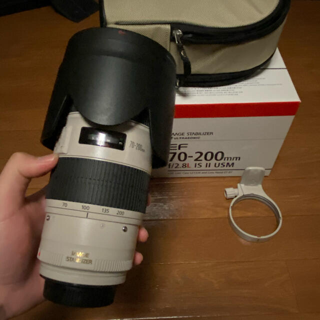 Canon(キヤノン)の美品　Canon EF70-200mm F2.8L IS II USM スマホ/家電/カメラのカメラ(レンズ(ズーム))の商品写真