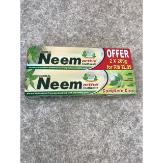 Neem 歯磨き粉　200g２本入り(歯磨き粉)