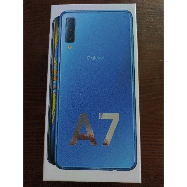 SAMSUNG Galaxy A7 ブルー SM-A750C SIMフリー　本体