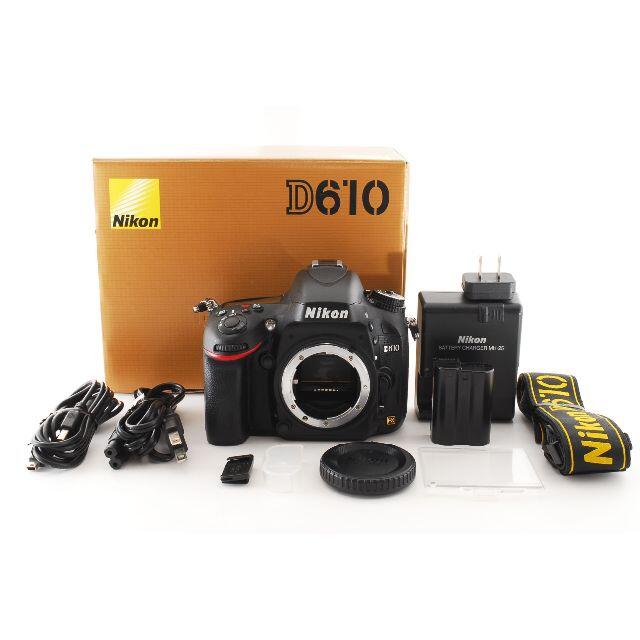 【美品】ニコン Nikon D610 《ショット数5723回》