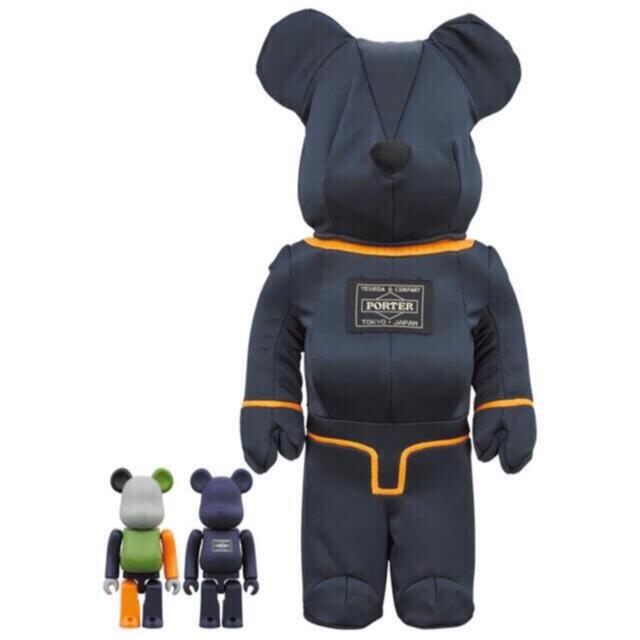 BE@RBRICK PORTER TANKER IRON BLUE 400