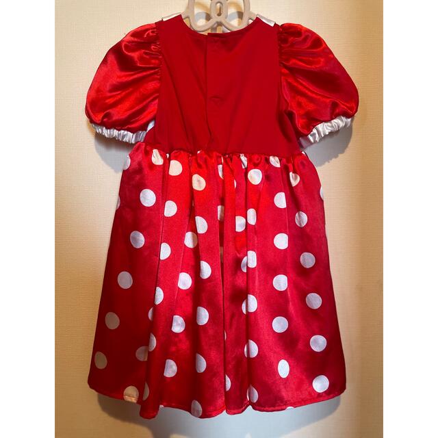 Disney(ディズニー)のミニーちゃんドレス110？ キッズ/ベビー/マタニティのキッズ服女の子用(90cm~)(ワンピース)の商品写真