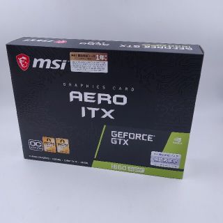 新品未開封MSI GeForce GTX 1660super(PCパーツ)